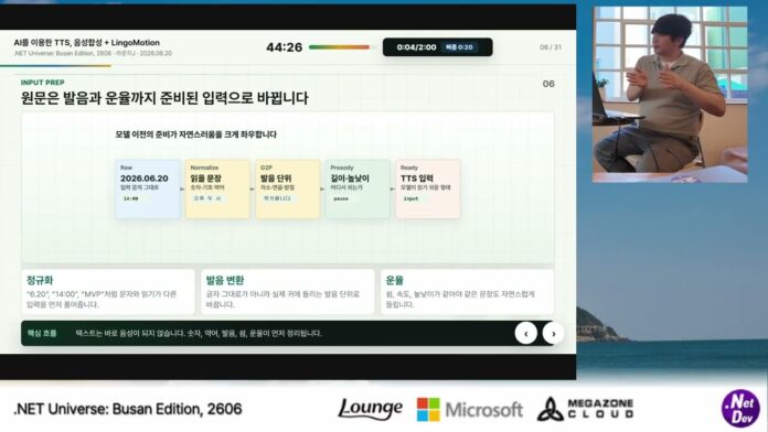 AI 음성합성 기술의 혁신: 닷넷 유니버스에서 비즈니스 기회를 찾다
