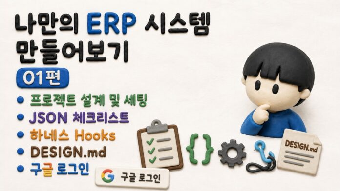 나만의 ERP 시스템 구축, 첫걸음부터 성공까지: 프로젝트 설계와 핵심 기술 탐구